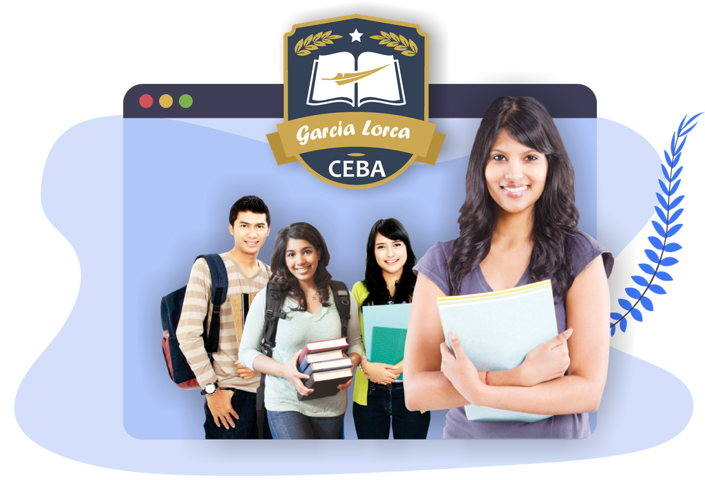 Estudiantes del CEBA García Lorca en el Cercado de Arequipa, con sus libros y mochilas